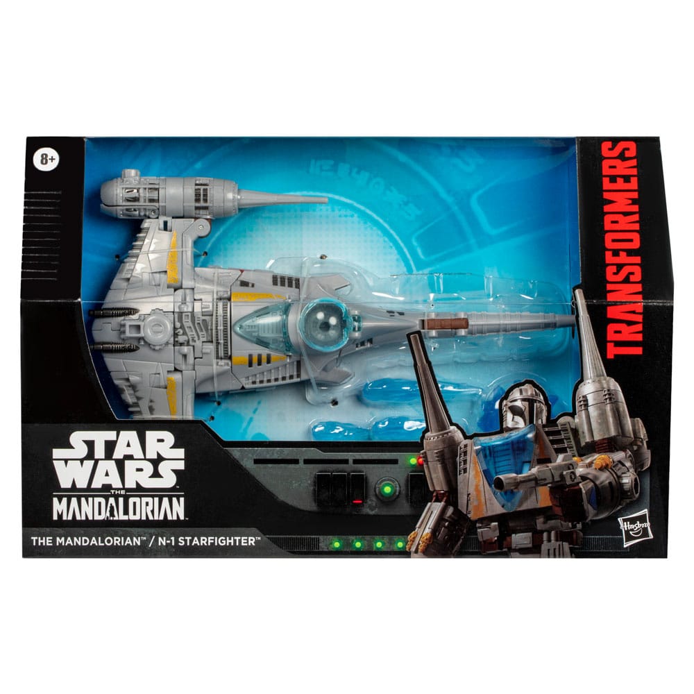 Star Wars Transformers Actionfigur The Mandalorian N-1 Starfighter