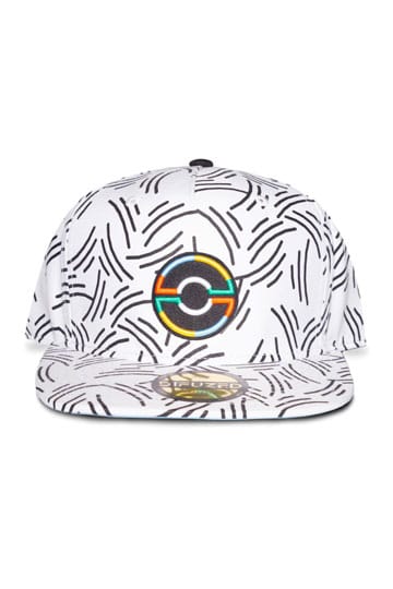Patterned Snapback Cappello Pokemon