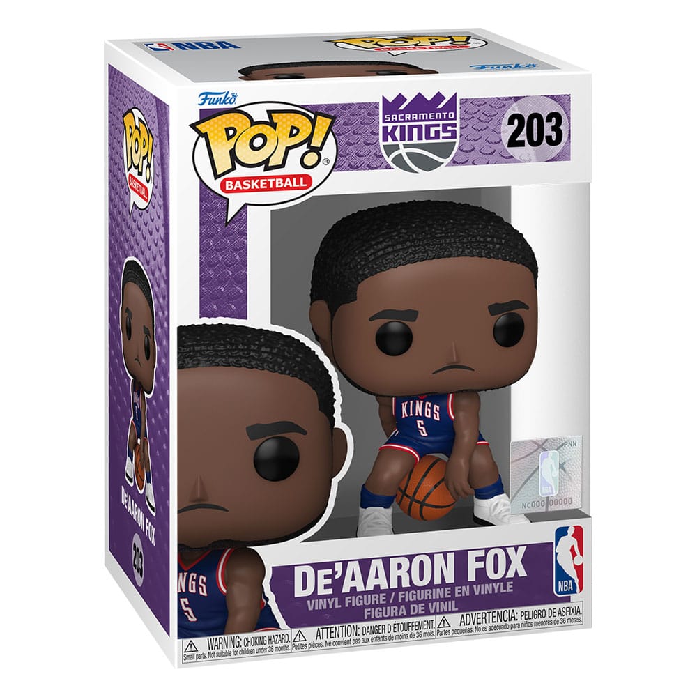 NBA Legends POP! Sports Vinyl Figure Kings De'Aaron Fox