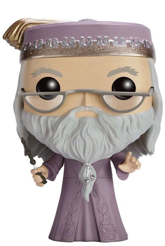 Harry Potter POP! Movies Vinyl Figure Dumbledore with Wand