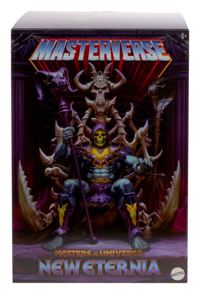 Masters of the Universe: New Eternia Masterverse Action Figure Skeletor & Throne