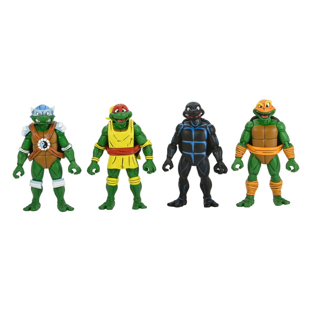 Teenage Mutant Ninja Turtles (Archie Comics) Action Figures 4-Pack Stump Wrestling Turtles