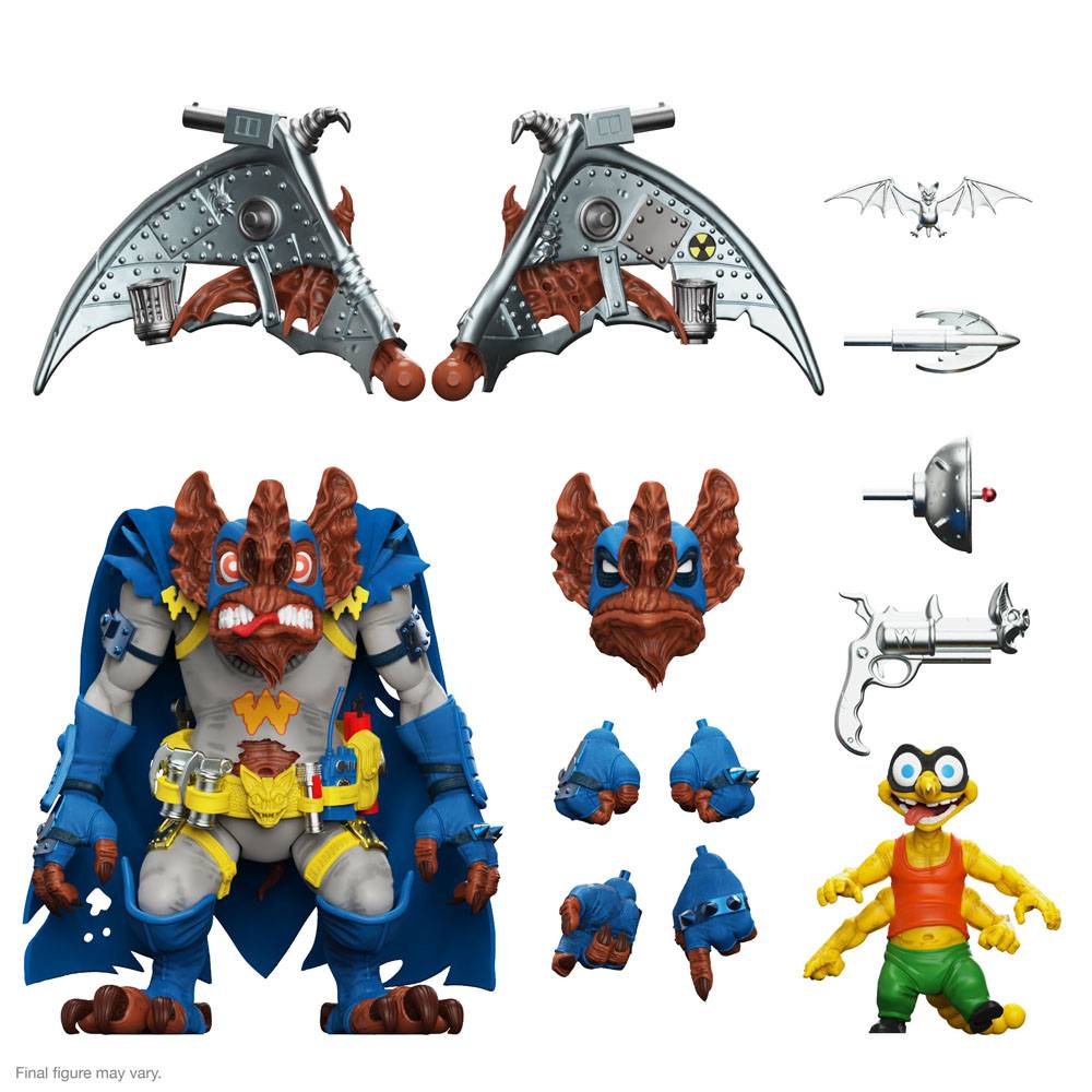 Teenage Mutant Ninja Turtles Wingnut & Screwloose Action Figures