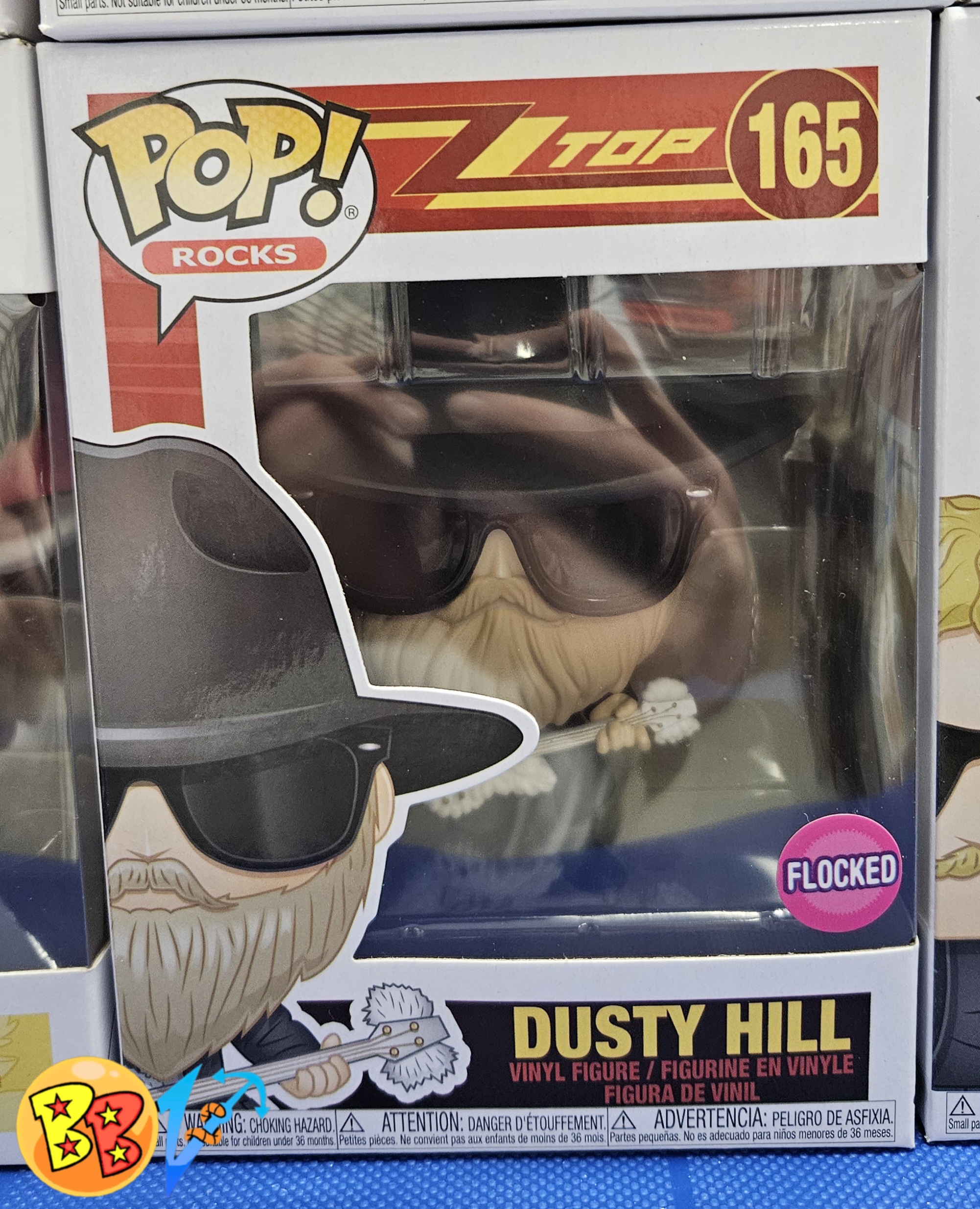 Dusty Hill Pop! Rocks Vinyl Figure