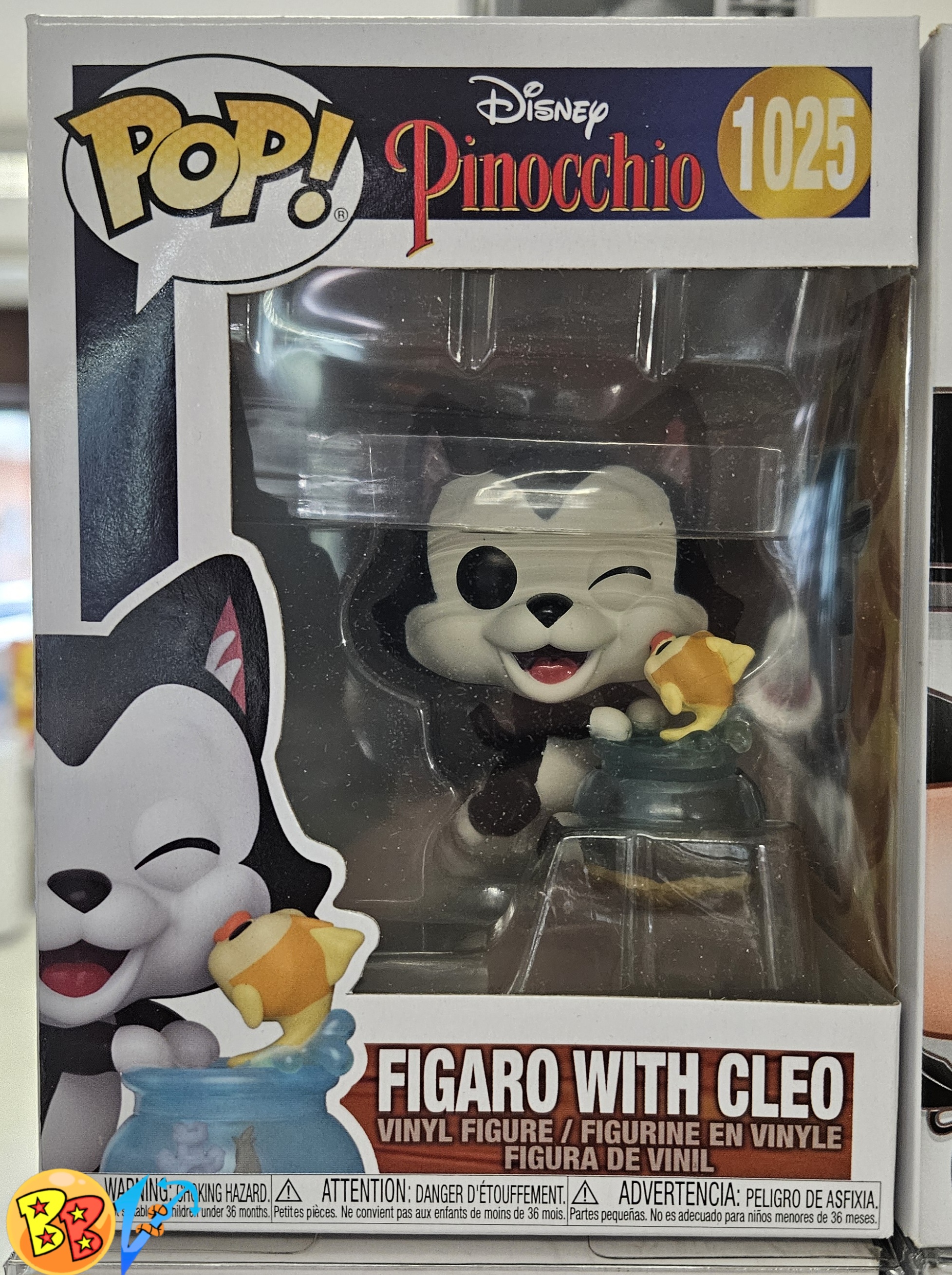 Funko Pop! Disney Pinocchio 1025 - Figaro with Cleo