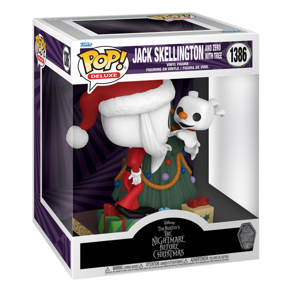 Funko Pop! Deluxe Jack Skellington e Zero