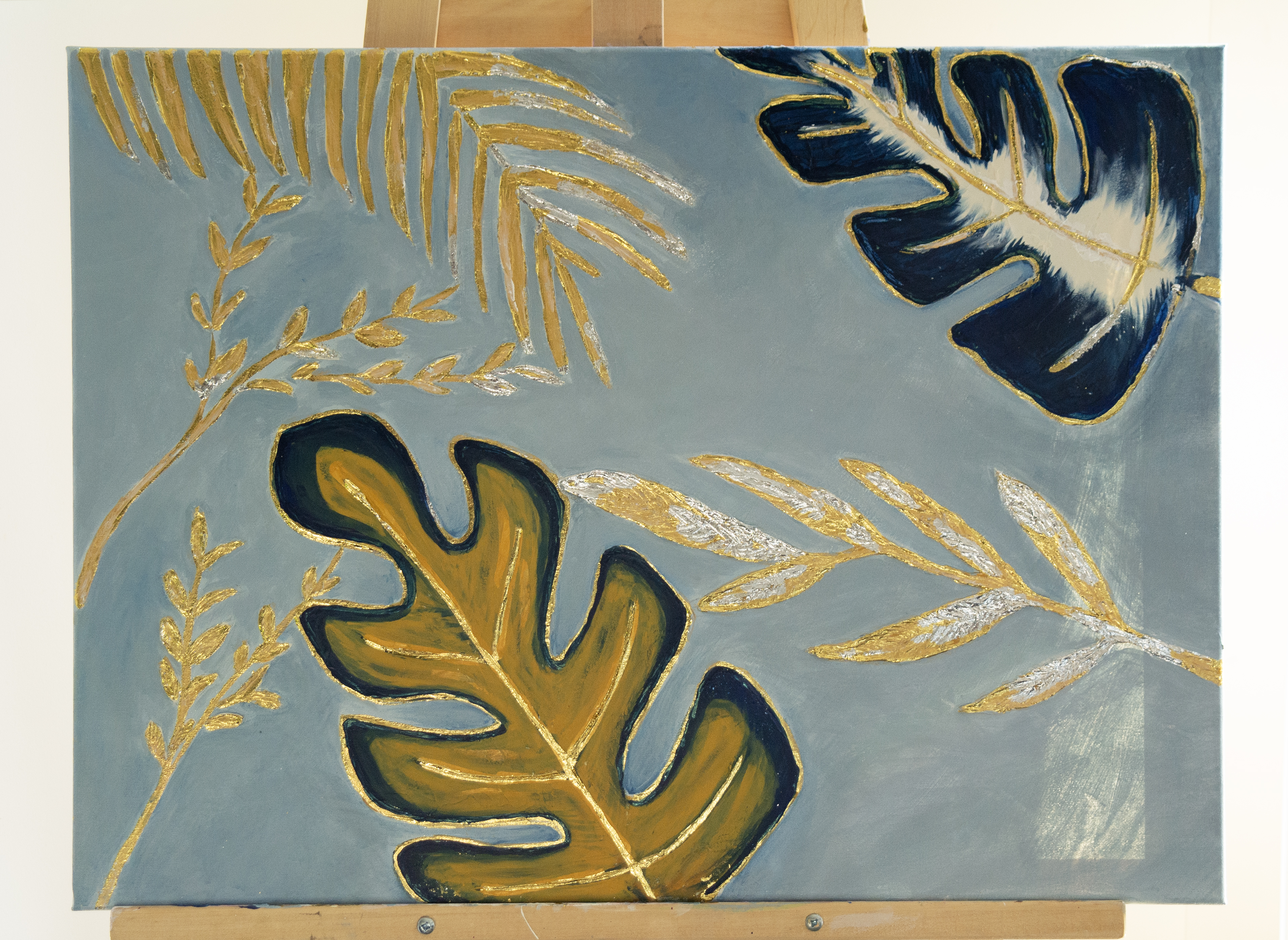 Golden Foliage Elegance