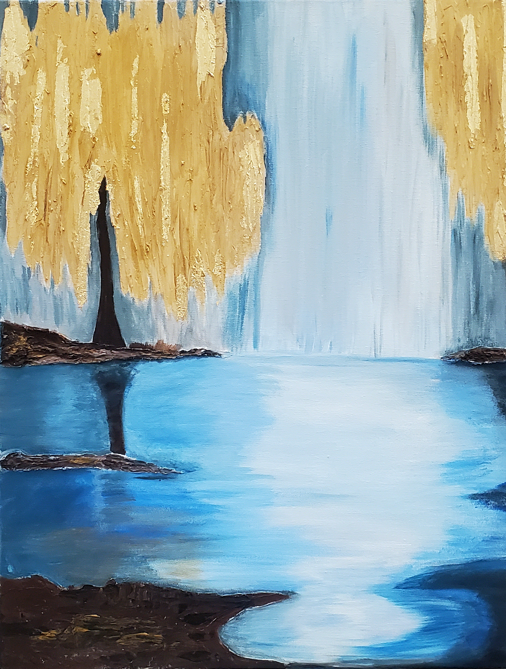 Golden Reflections – A Tranquil Escape