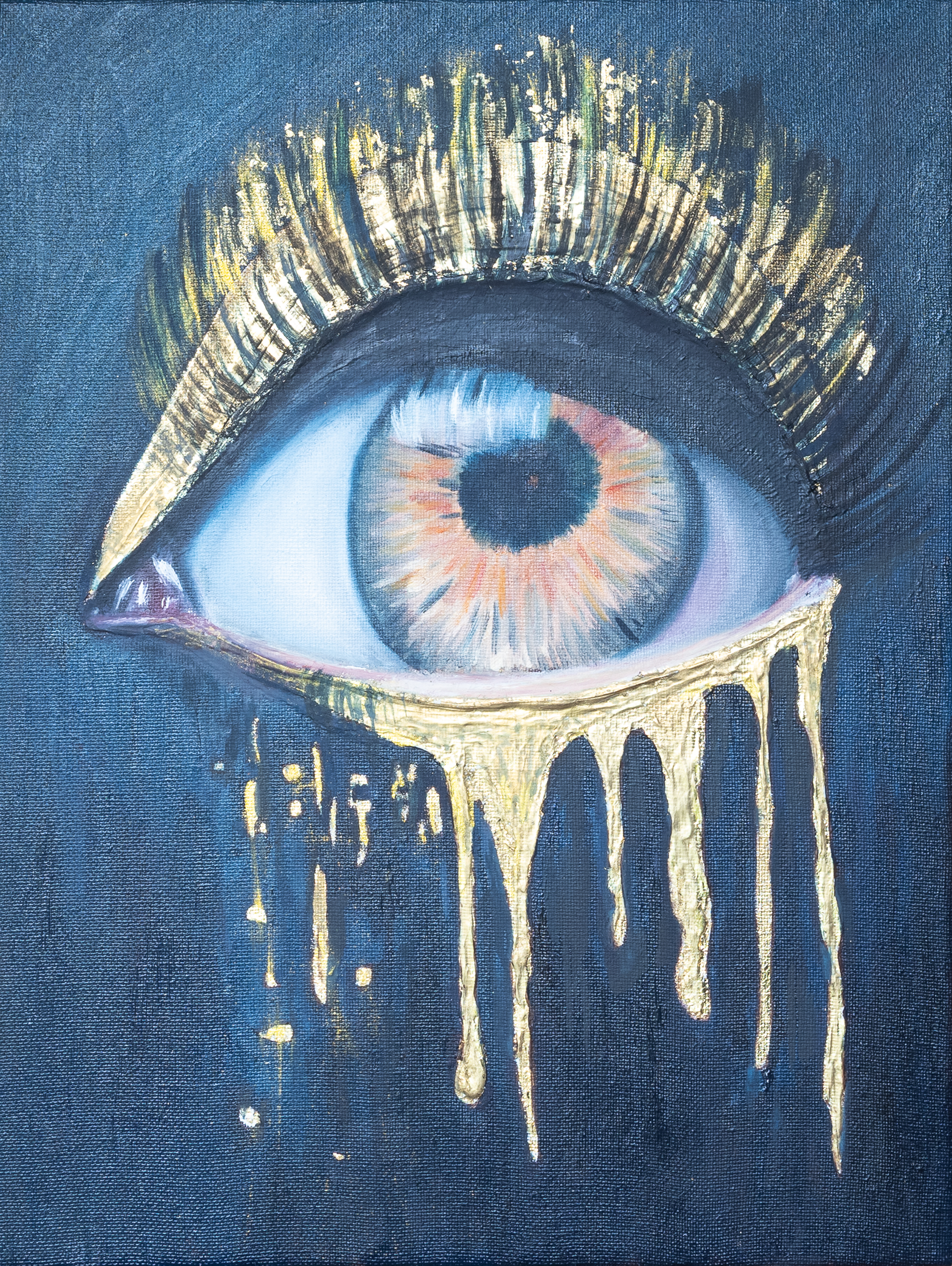 Abstract Eye Painting