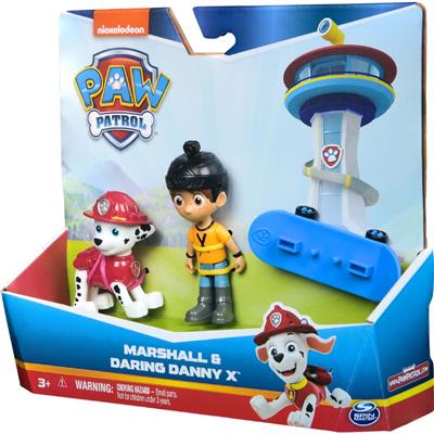 Paw Patrol Marshall & Daring Danny X Speelset