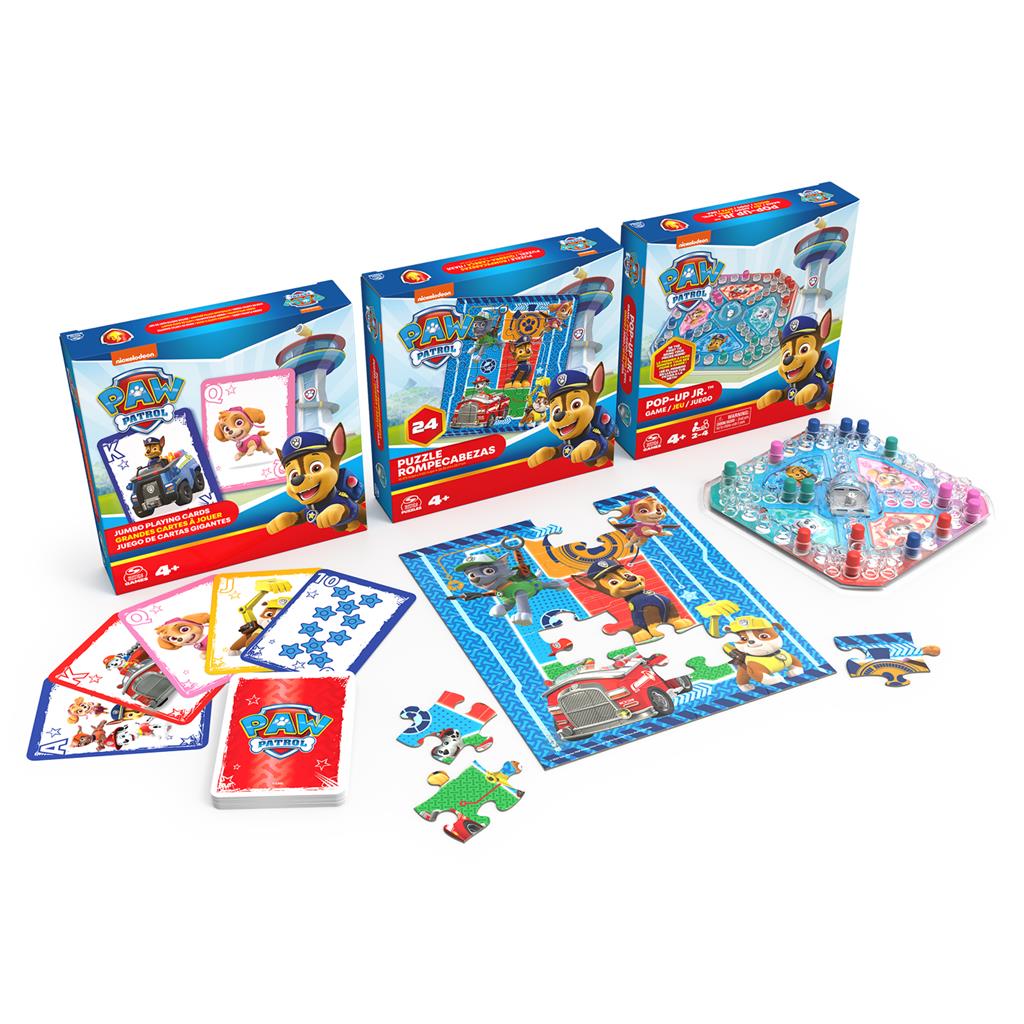 Paw Patrol Puzzel- en kaartenspel