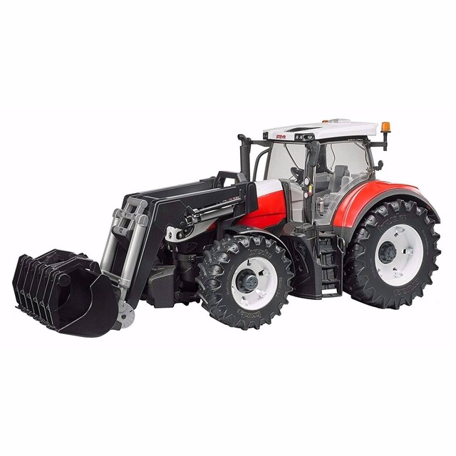 Bruder Steyr 6300 CVT tractor met voorlader