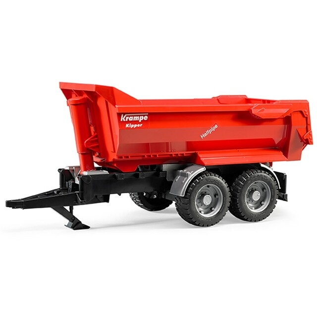 Bruder Krampe Tandem Halfpipe Dump Aanhanger