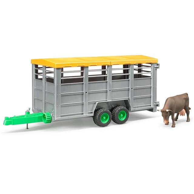 Bruder Veetransportaanhanger met 1 koe