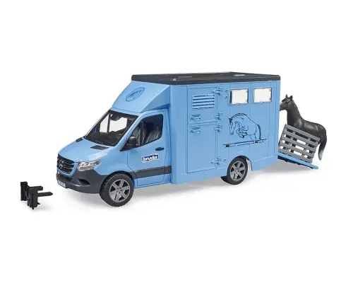 Bruder MB Sprinter Veetransport met paard