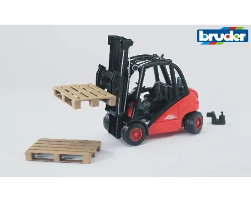 Bruder Linde vorkheftruck met 2 pallets