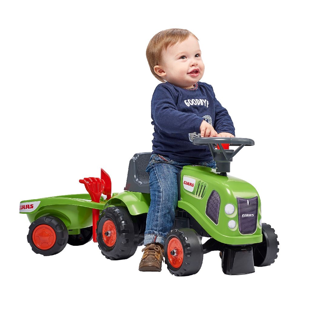 Falk Claas Loop Tractor Set Met Acc.