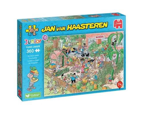 Jan van Haasteren Junior De schooltuin 360 stukjes