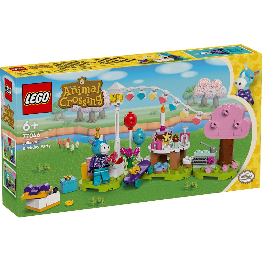 Lego 77046 Animal CrossingJulians Verjaardagsfeest