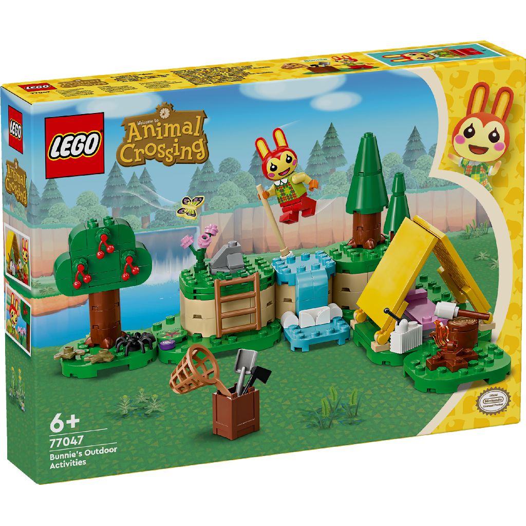 Lego 77047 Animal Crossing Kamperen Met Bunnie