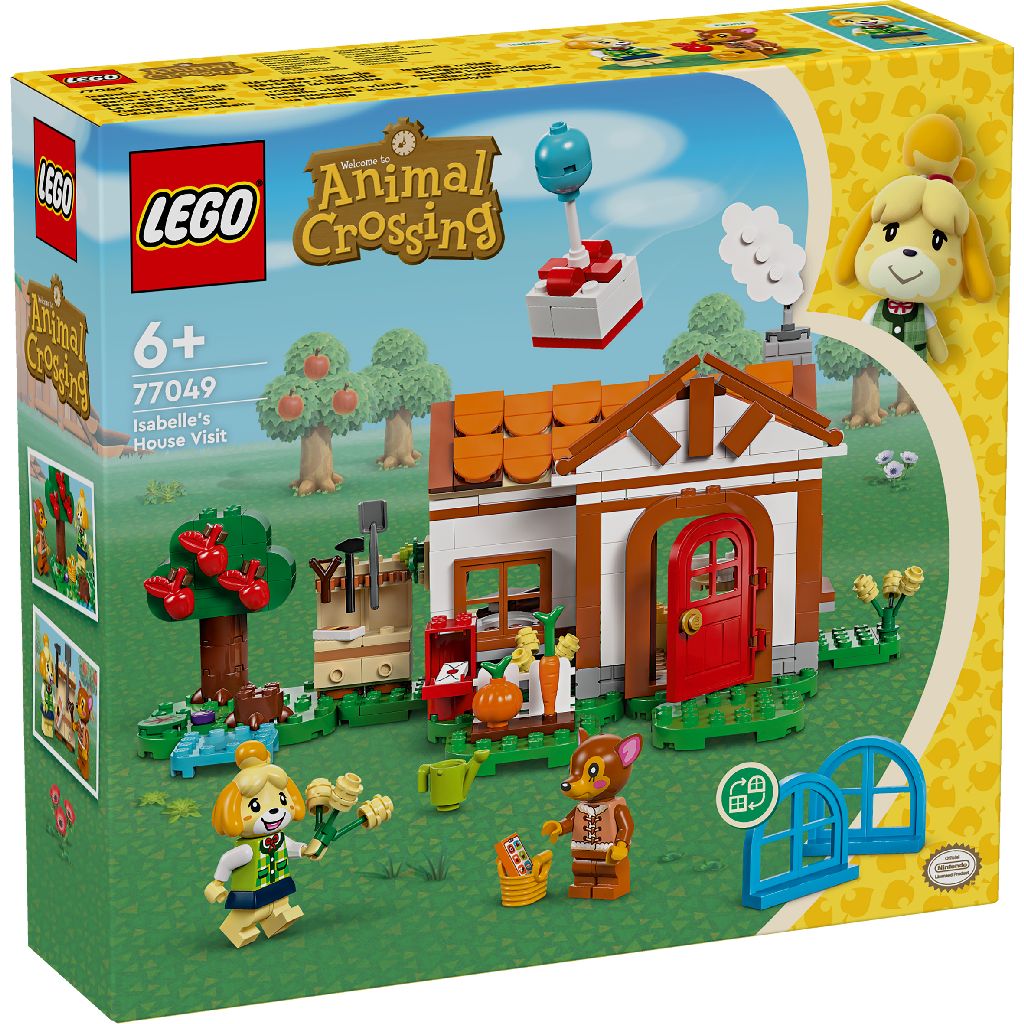 Lego 77049 Animal Crossing Isabelle Op Visite