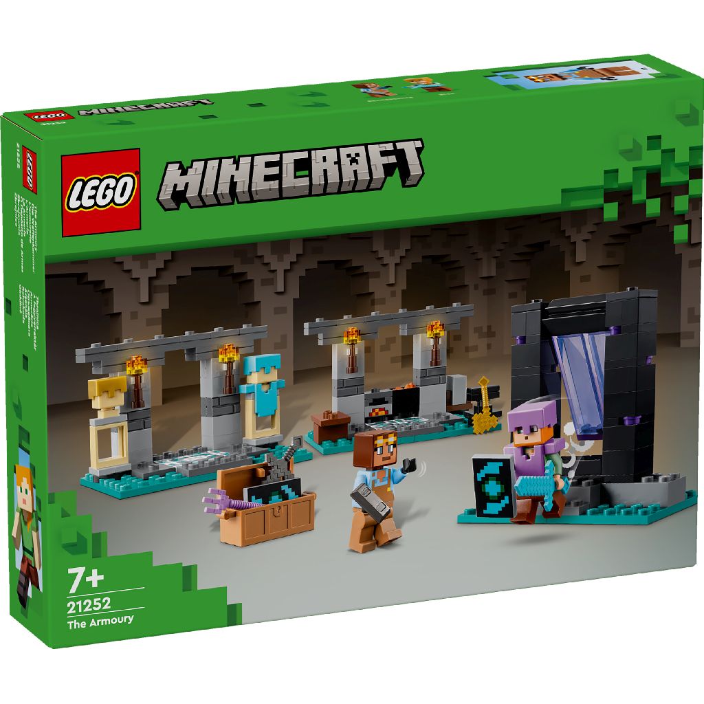 Lego 21252 Minecraft De Wapensmederij