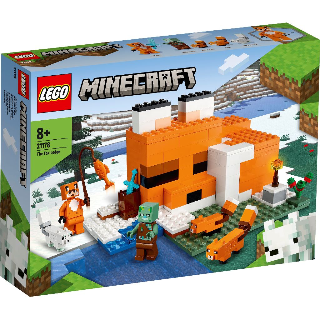 Lego 21178 Minecraft De Vossenhut