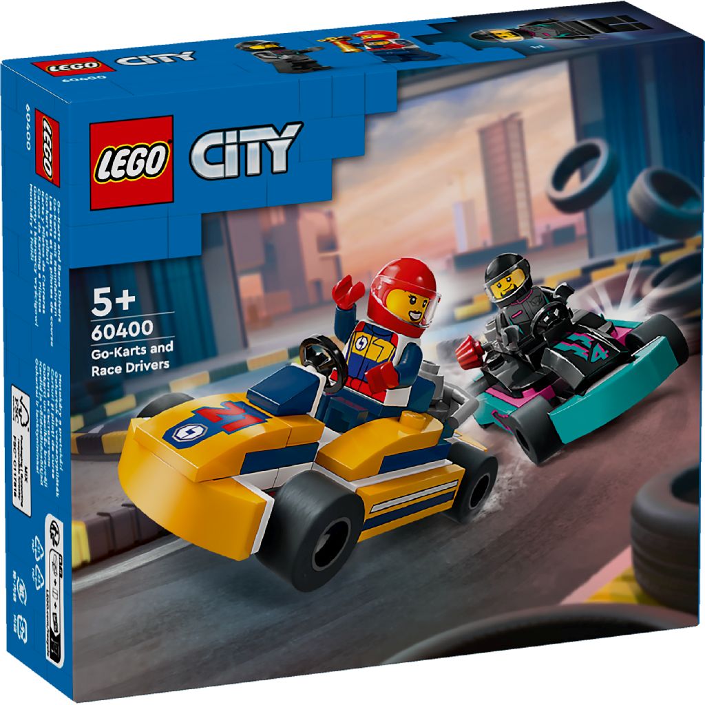 Lego 60400 City Vehicles Go-Karts En Racers