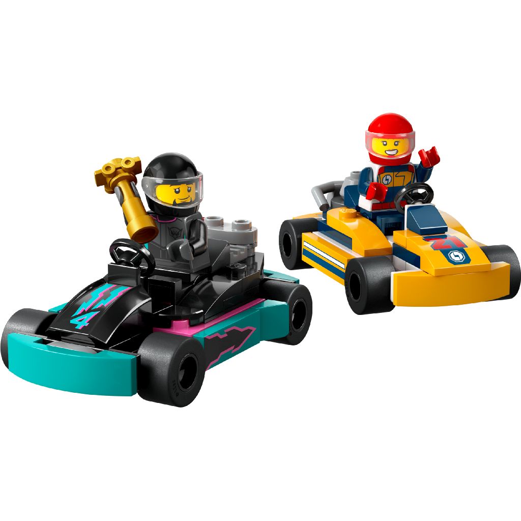 Lego 60400 City Vehicles Go-Karts En Racers