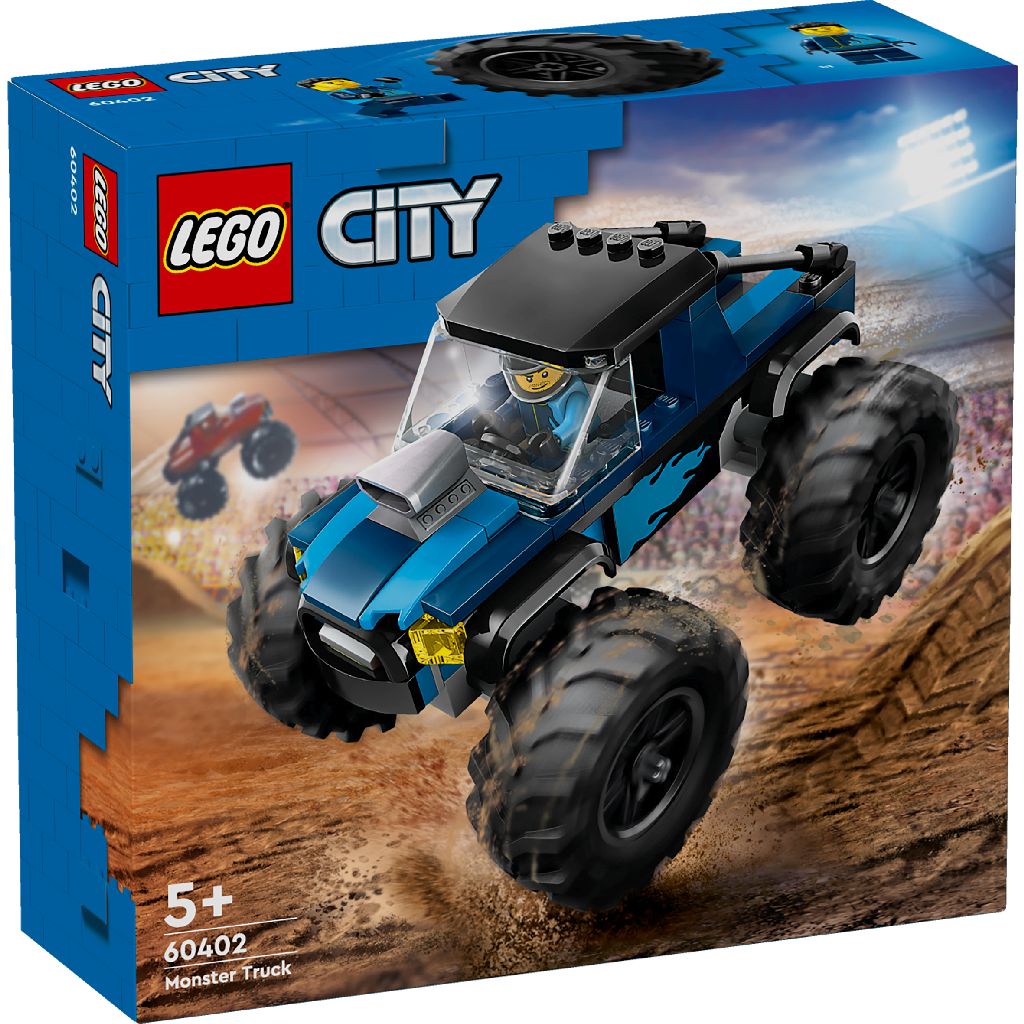 Lego 60402 City Vehicles Blauwe Monstertruck