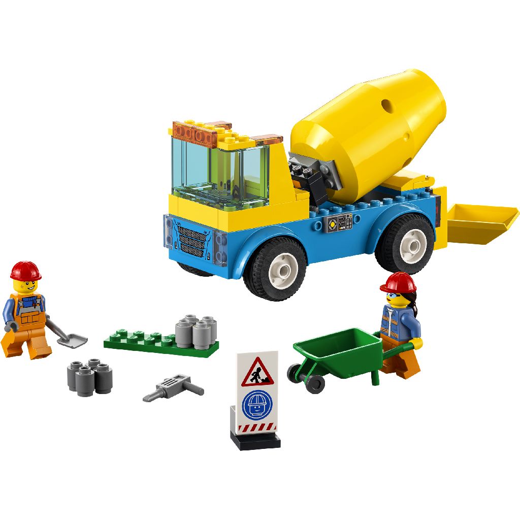 Lego 60325 City Vehicles Cement Mixer Truck
