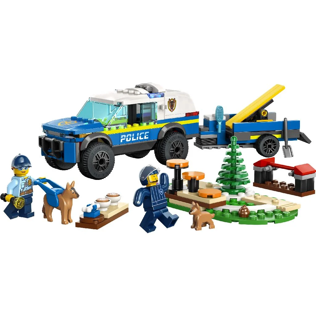 Lego 60369 City Police Mobiele Training Honden
