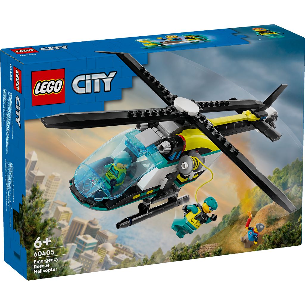 Lego 60405 City Vehicles Reddingshelikopter