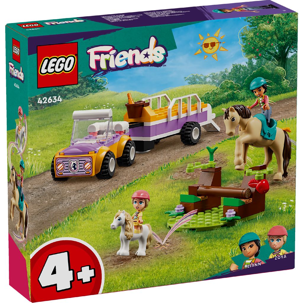 Lego 42634 Friends Paard En Pony Aanhangwagen