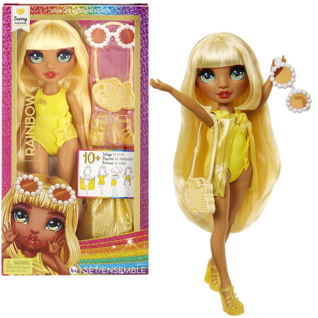 Rainbow High Swim And Style Fashion Sunny