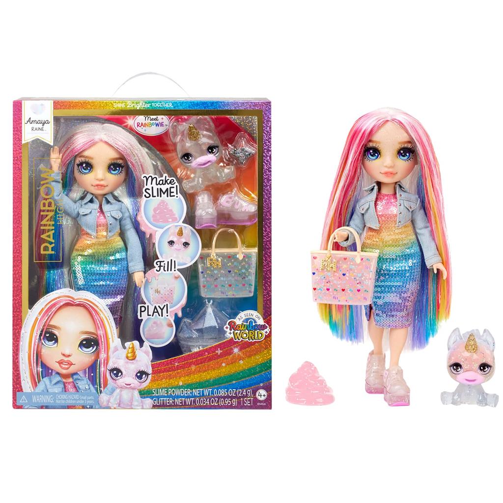 Klik om te vergroten Rainbow High Classic Rainbow Fashion Amaya