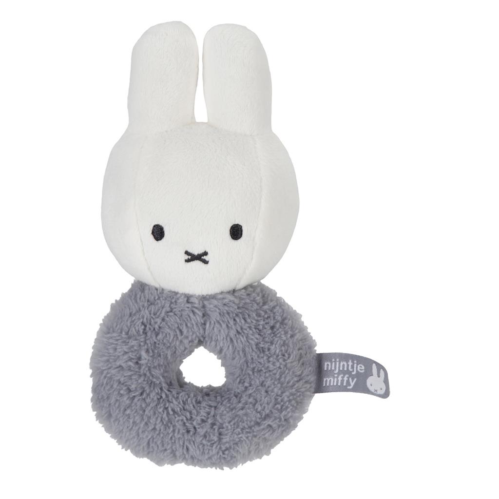 Nijntje Fluffy Rammelaar Blue