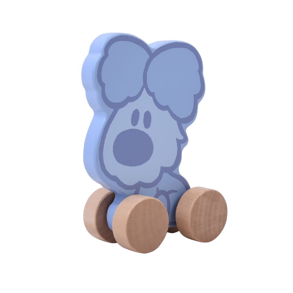 Woezel en Pip Baby Houten Wielfiguren