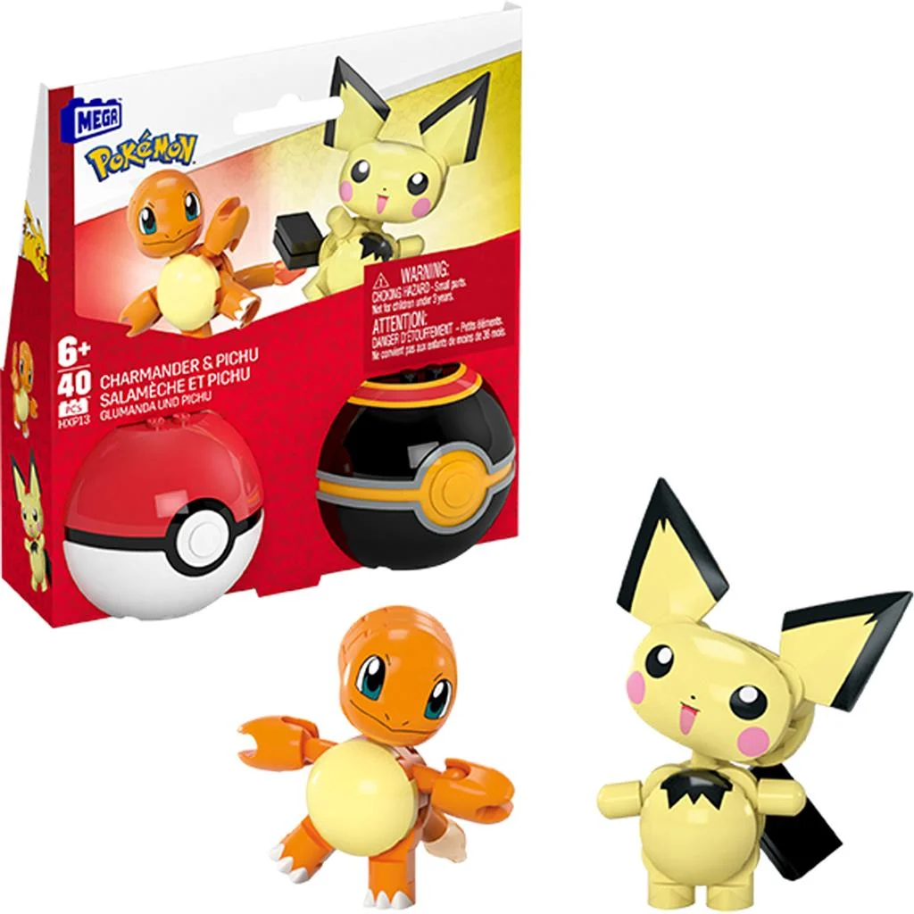 Pokemon Charmander And Pichu