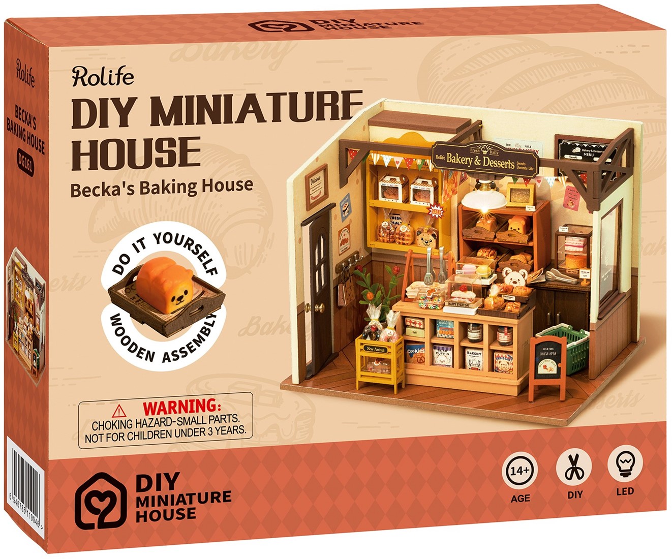 Robotime Becka's Baking House DG161