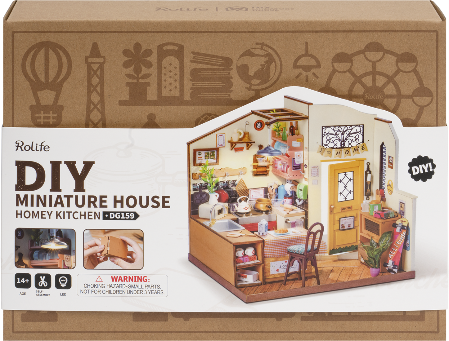 Robotime Cozy Kitchen DG159