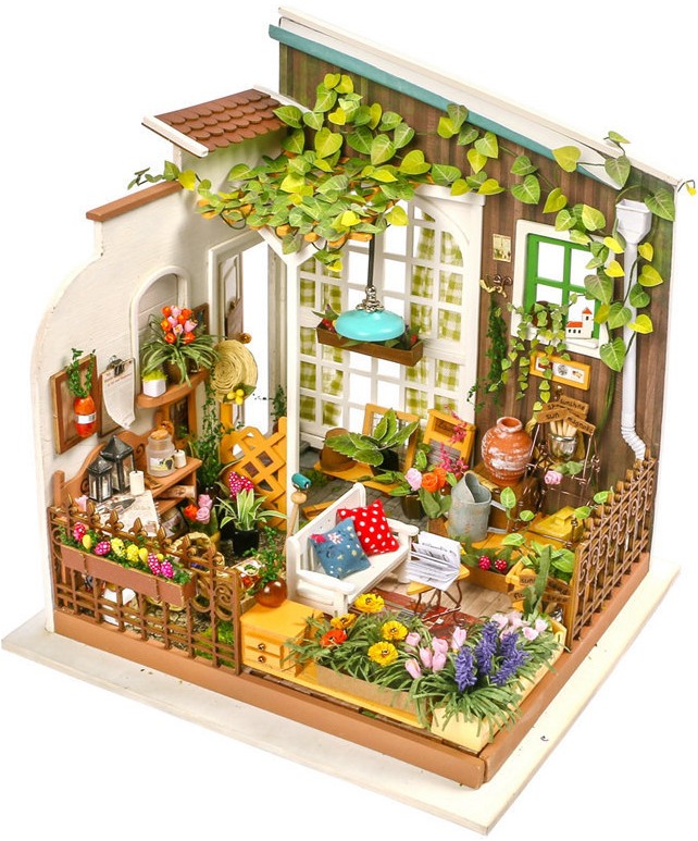 Robotime Miller's Flower House DG108