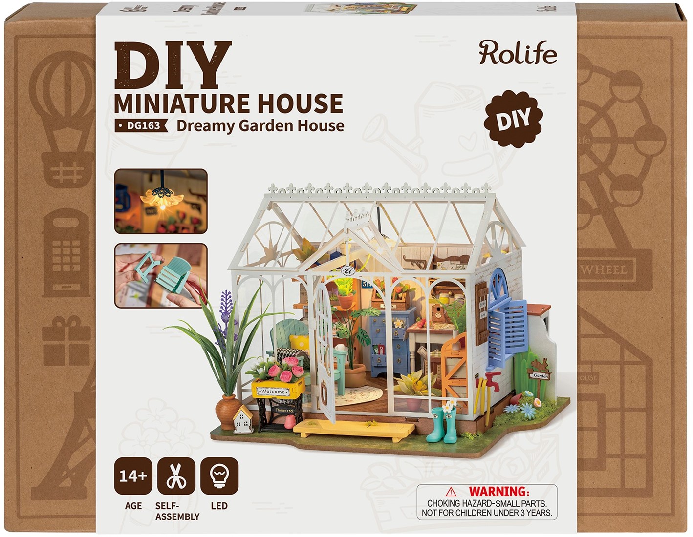Robotime Dreamy Garden House DG163