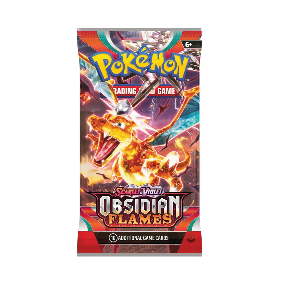 Pokemon Scarlet & Violet – Obsidian Flames – Booster Pack