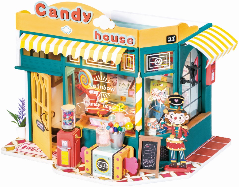 Robotime Rainbow Candy House DG158