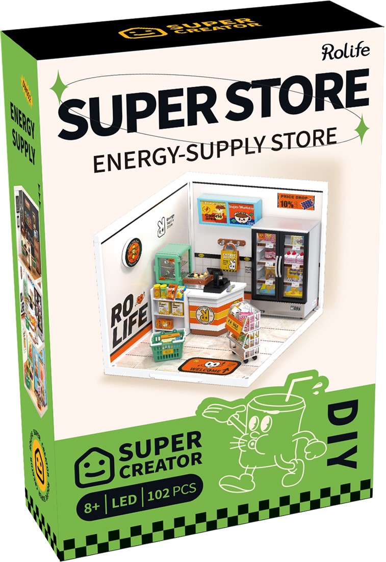 Robotime Energy Supply Store DW002