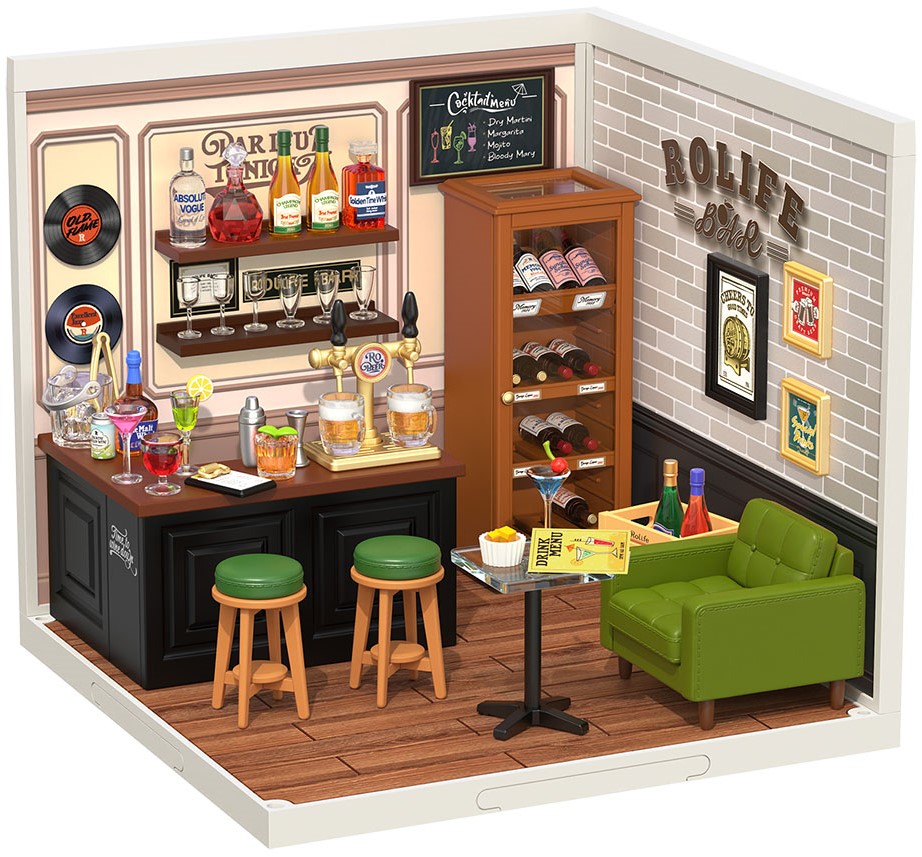 Robotime Leisurely Cheers Bar DW012