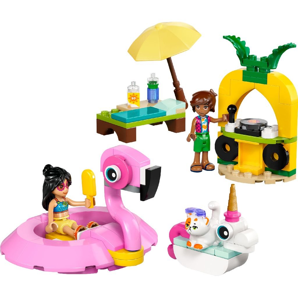 Lego 42658 Friends Zwembadfeest Flamingo+Eenhoorn