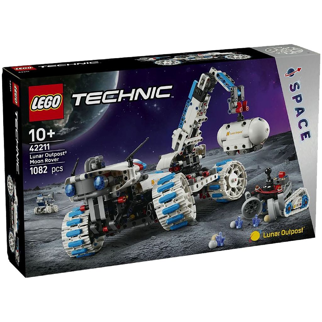 Lego 42211 Technic Lunar Outpost Maanrover