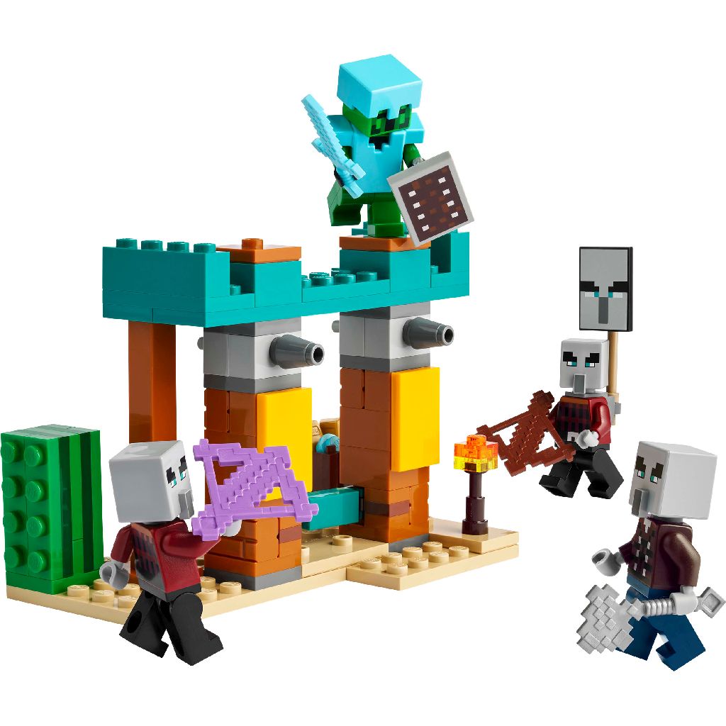 Lego 21267 Minecraft De Illagers In De Woestijn